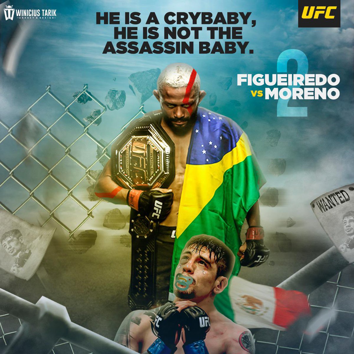 Breno Moreno
@theassassinbaby you are a cry baby, not a assain baby, I can still hear you groaning and whining every time my fists pounded your body. I'm training to tear your head 😈 @danawhite @Mickmaynard2 @ufc https://t.co/Pew6BnyvPj