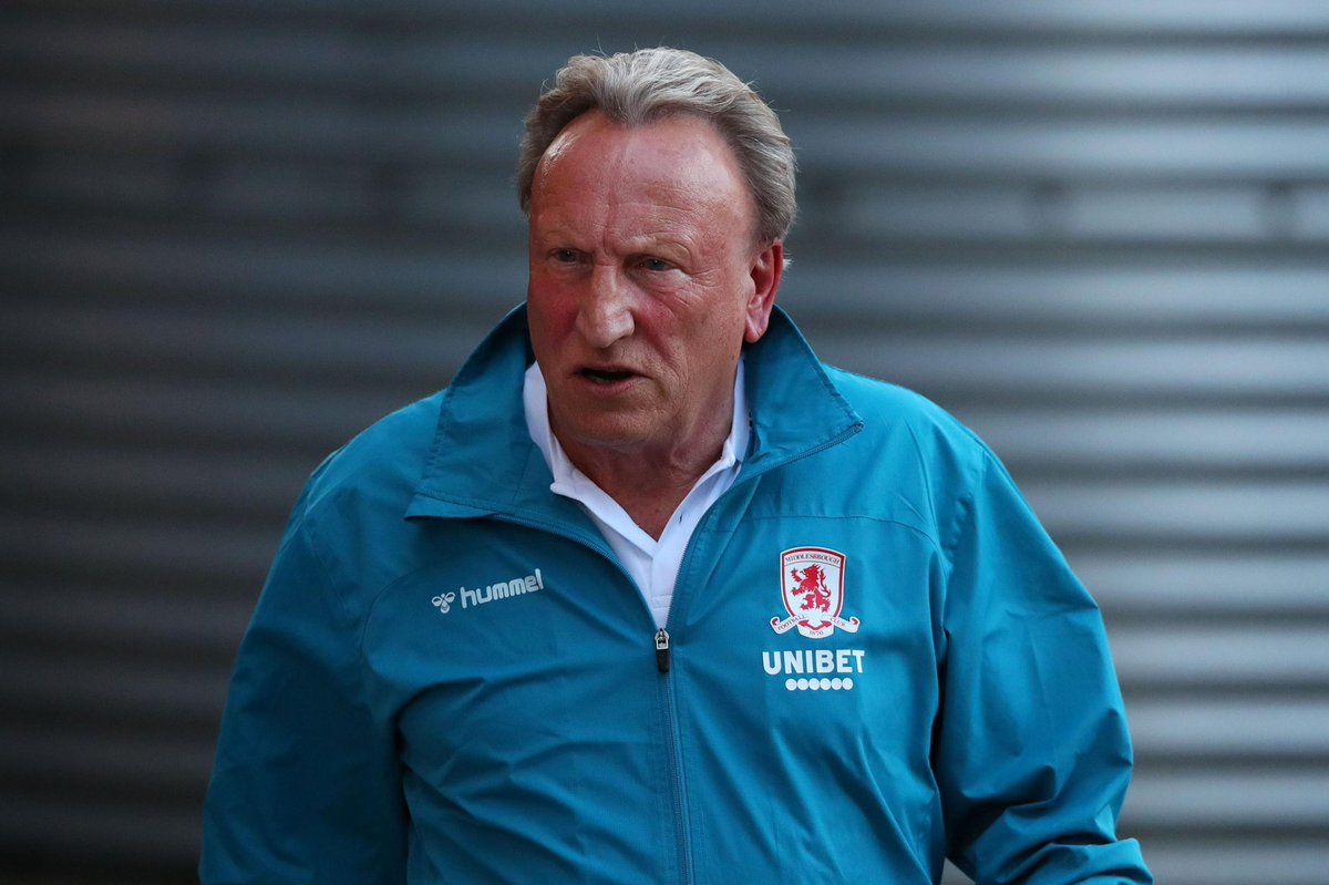And last, but certainly not least...Neil Warnock - Middlesbrough