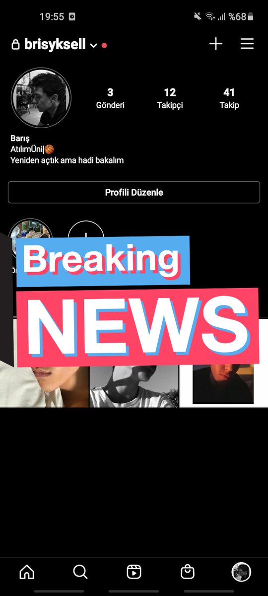Instagramdan takip etsenizee