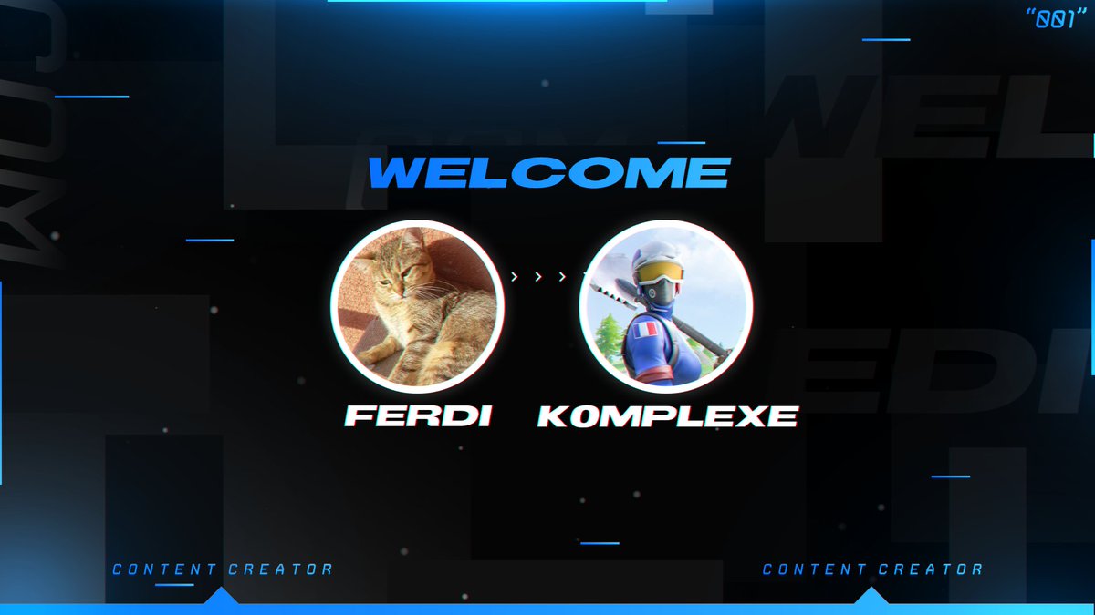 CoMeSports_'s tweet photo. Now it's time for our content creators, please welcome...

🇷🇴👤@ferdikee
🇩🇪👤@k0mplexe

#AlwaysCoM https://t.co/CIUpGbp8Ln
