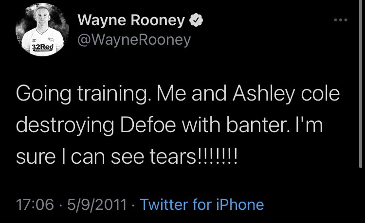 Making Jermain Defoe cry