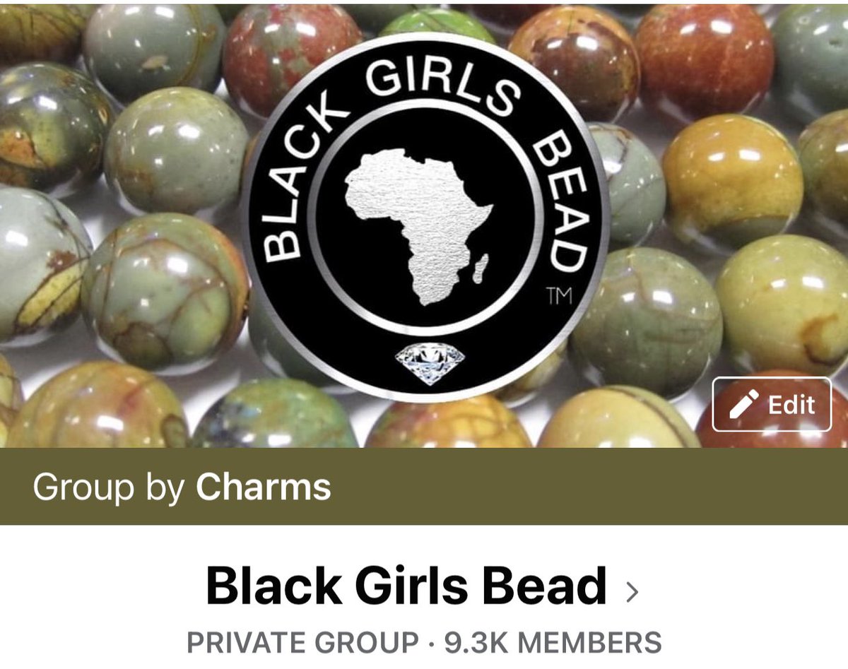 Black Girls Bead check us out on Facebook. If you are a beader you would love this group.