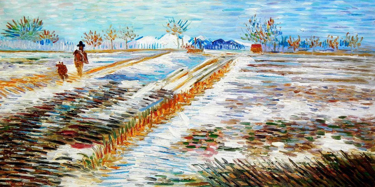 Art_Vanitas's tweet photo. Winter &amp; Van Gogh https://t.co/99VLJ0zahJ