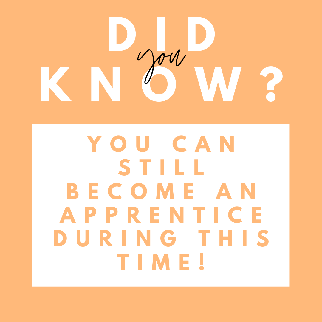 PortCollegeApps's tweet photo. Did you know? You can still become an apprentice during this time! Get in touch to find out more about becoming an apprentice with us! https://t.co/InTDwLLQzr