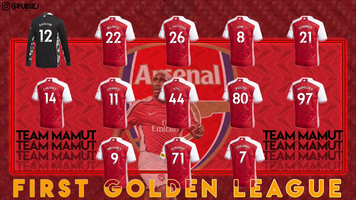 TEAM MAMUT para esta noche en el torneo del Draft de @FGoldenLeague2 💥💥

En caso de llegar a la final, donaremos un importe bajo el nombre TM al banco de alimentos de Barcelona, que en esta situación tan delicada necesitan ayuda.

Edit: <a href="/DaniMartin13_/">Dani Martín</a>