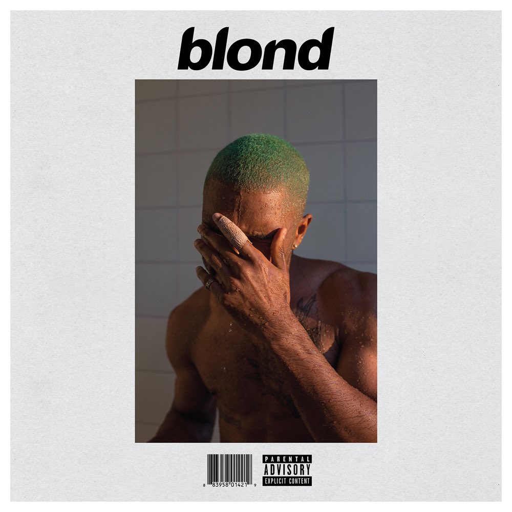 2016: Blonde - Frank OceanThis album has been there for me when I really needed it, every track is amazing and frank’s singing is exceptional Fave tracks: solo, ivy, solo repriseHm: we got it from here.. thank you 4 your service, 4 your eyez only, coloring book