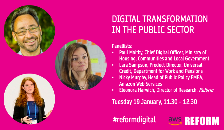 restate_thinks's tweet photo. 📅 Event

Next week we'll be joined by this expert panel to discuss the benefits of digital transformation in the public sector, and how this has been accelerated during the COVID-19 pandemic, kindly sponsored by @awscloud

✉️ Email events@reform.uk if you would like to register https://t.co/60lX7YDCZP