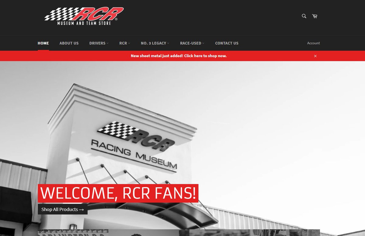 Check out our new look on store.rcrracing.com 👀