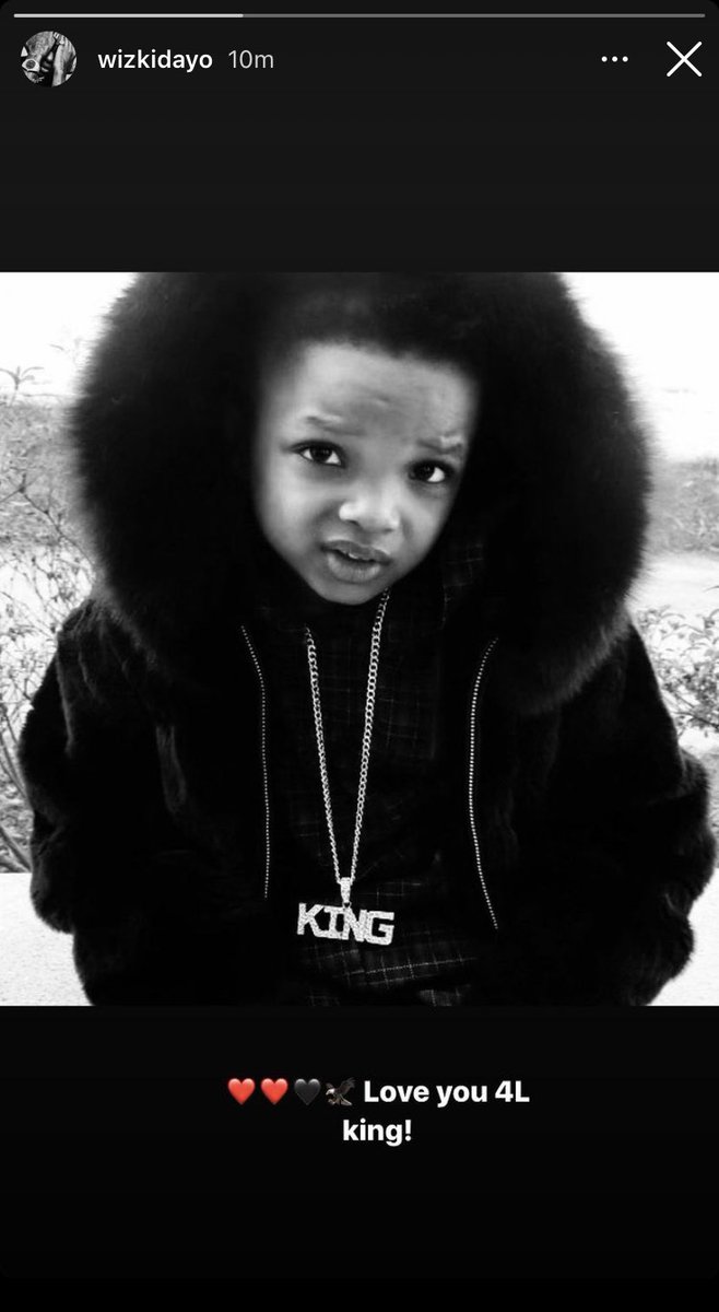 WizkidSource's tweet photo. Birthday boy 🎂❤️

via @wizkidayo’s Instagram story, 1/15. https://t.co/SKrzhkp5qT