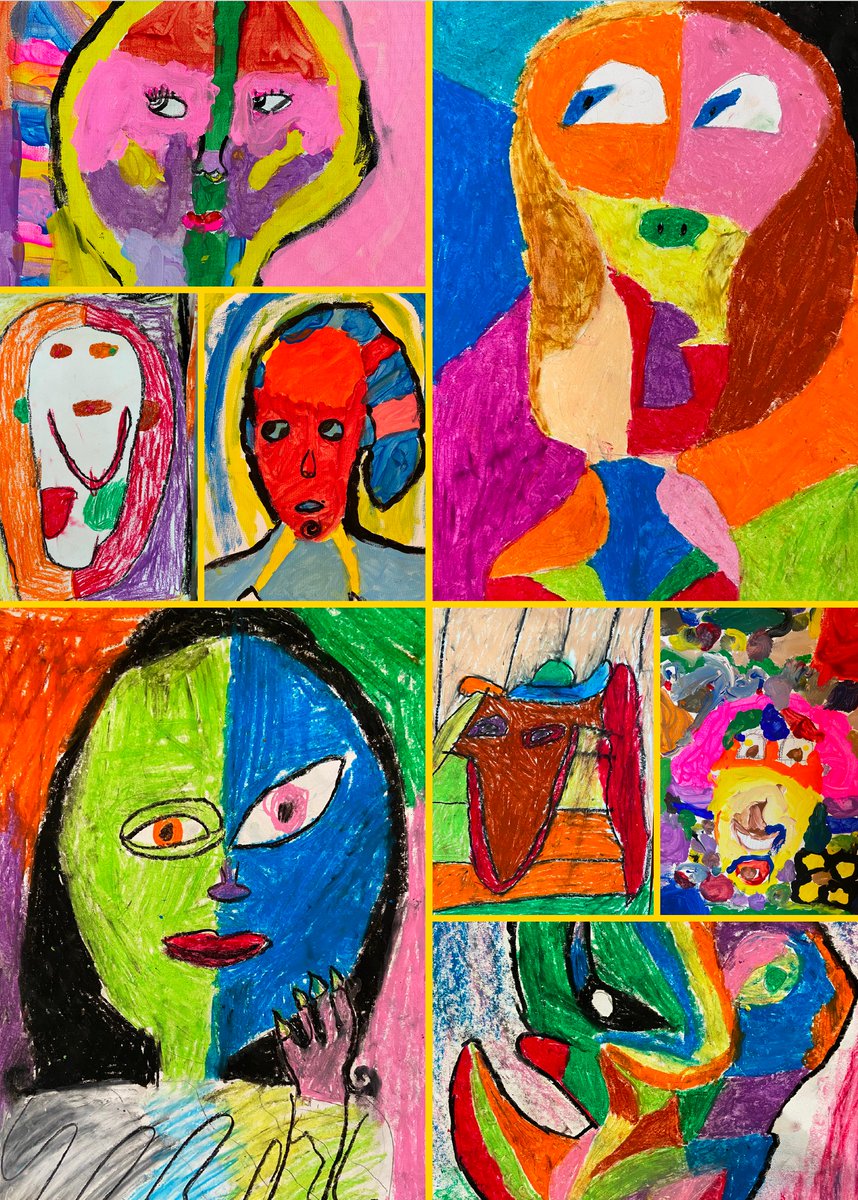 RA art teacher Michelle Manning created a self-portrait lesson to inspire her students to learn about their classmates, express themselves, and stretch and extend their creativity and problem-solving skills. Read more here: bit.ly/35JkZQd