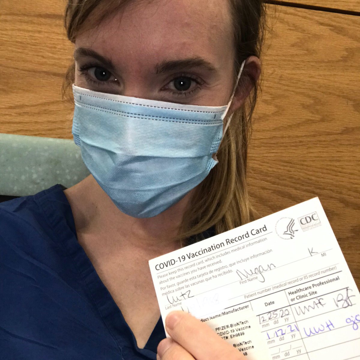 Megan Lutz (@mlutzmd) on Twitter photo First tweet. Second dose. Feeling great and very thankful for the COVID vaccine. #StickittoCOVID <a href="/dr_fcalderaibd/">Freddy Caldera, DO, PhD</a> First tweet. Second dose. Feeling great and very thankful for the COVID vaccine. #StickittoCOVID <a href="/dr_fcalderaibd/">Freddy Caldera, DO, PhD</a>