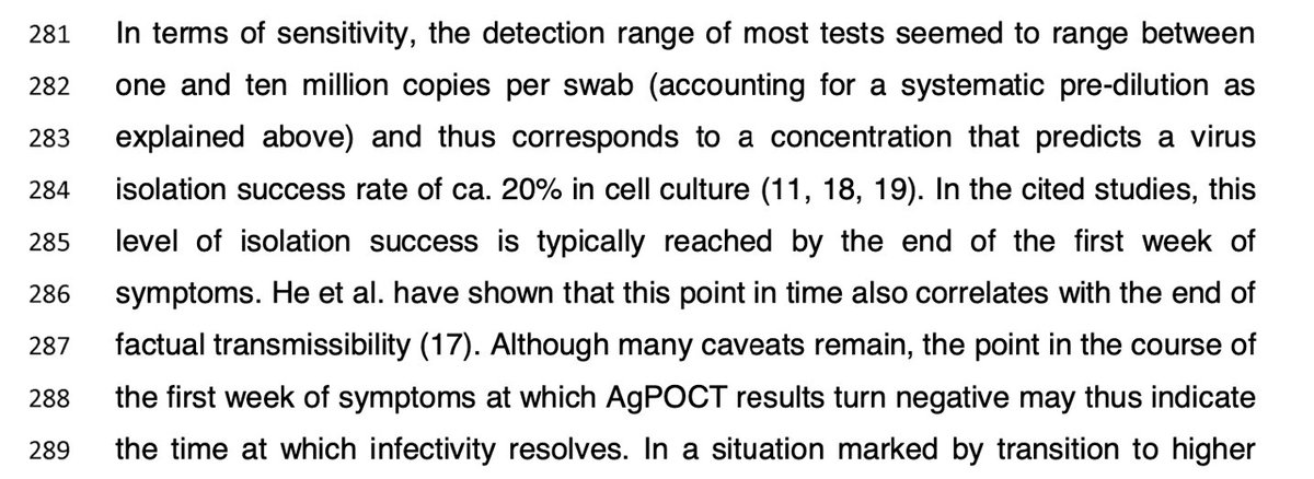 Viral culture, while not a perfect measure of infectiousness, is arguably the best (published) thing we've got. Evidence suggests that a virus isolation rate of ca. 20% in cell culture is reached after the first week of symptoms. This correlates with the end of transmissibility.