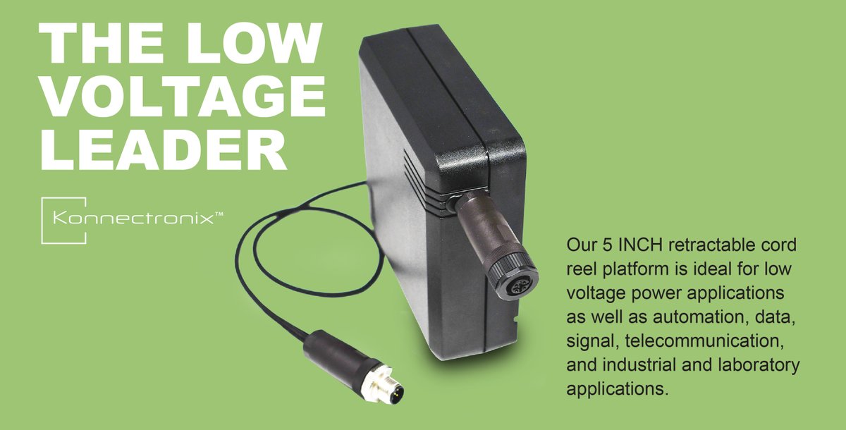 konnectronix's tweet photo. Looking for a #lowvoltage retractable cable
solution? Look no further.
https://t.co/38PfwSYUWU
#cordmanagement #cordreel #automation https://t.co/oDE7pxsiTM