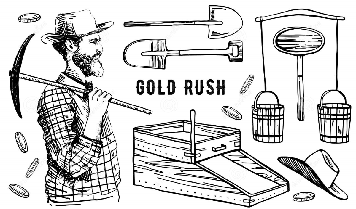 11/ His stores earned hundreds of thousands of dollars during the entire Gold Rush, which ended in 1855.That's how the saying "When everyone is looking for gold, sell shovels" came to life./END/