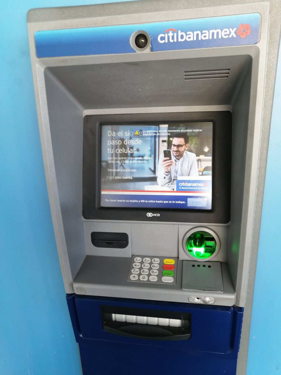 ramirosm69's tweet photo. @Citibanamex miren Srs... #Saltillo  #Coahuila  como esto muchos cajeros!

Y a Uds como los trata @Citibanamex? https://t.co/4X46fmThgf