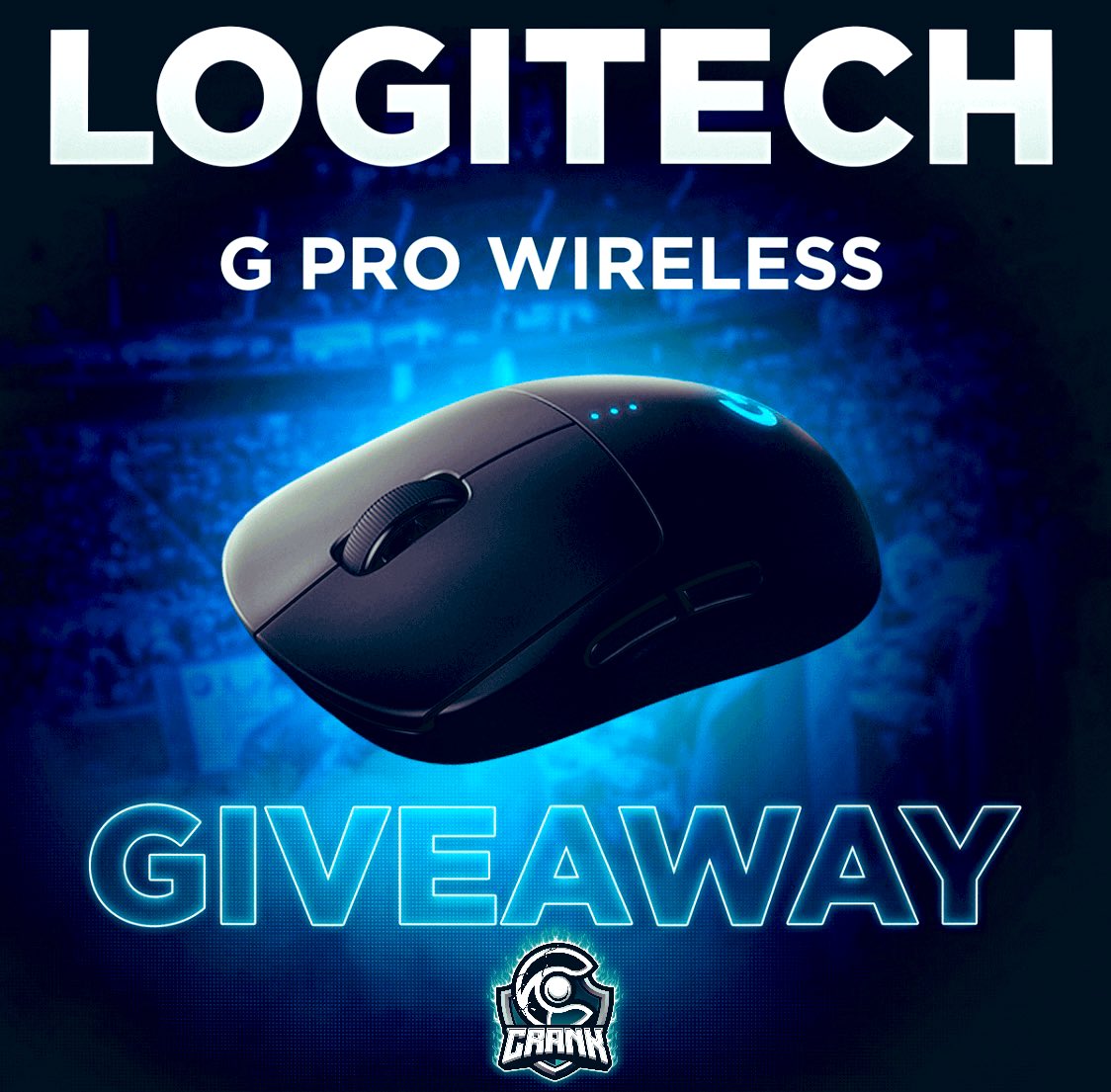 CrankkIsTrash's tweet photo. GIVEAWAY!! I’ve decided to giveaway a brand new G Pro Wireless. To enter this giveaway all you have to do is:

Follow me : @CrankIsTrash
Retweet and Like 
Tag someone who’s elo you’d take with this mouse. 

Winner will be picked (Feb 1st) https://t.co/eIpqcG6KGg