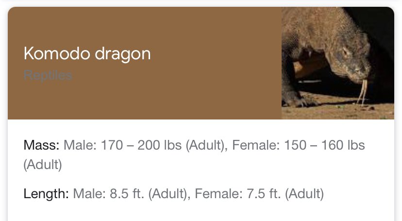 @jitka I think it’d be close, but I think you’d need at least an 8 in Big and Strong to get one of these guys. Maybe if he was clever & fast he could jump on its back & like, choke it out, but im not confident enough that he could manage that without a potentially deadly infectious bite https://t.co/Z8Z1vKpLTy