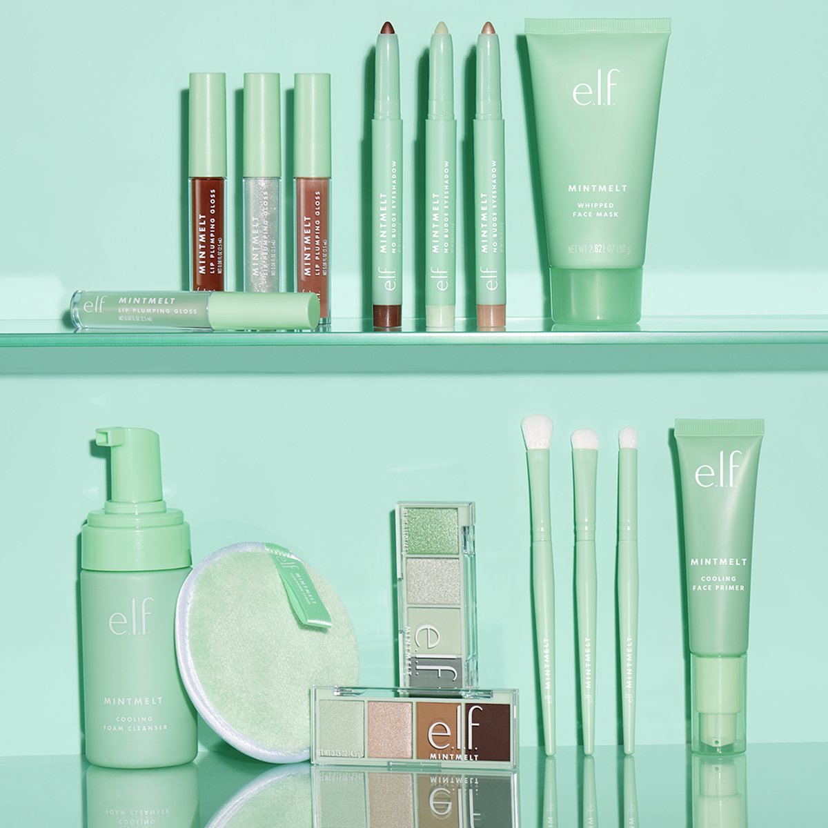 🗣PSA: the Mint Melt collection is back in stock on our site! Get it before it sells out again here: bit.ly/3qj5ypK 🍦💚