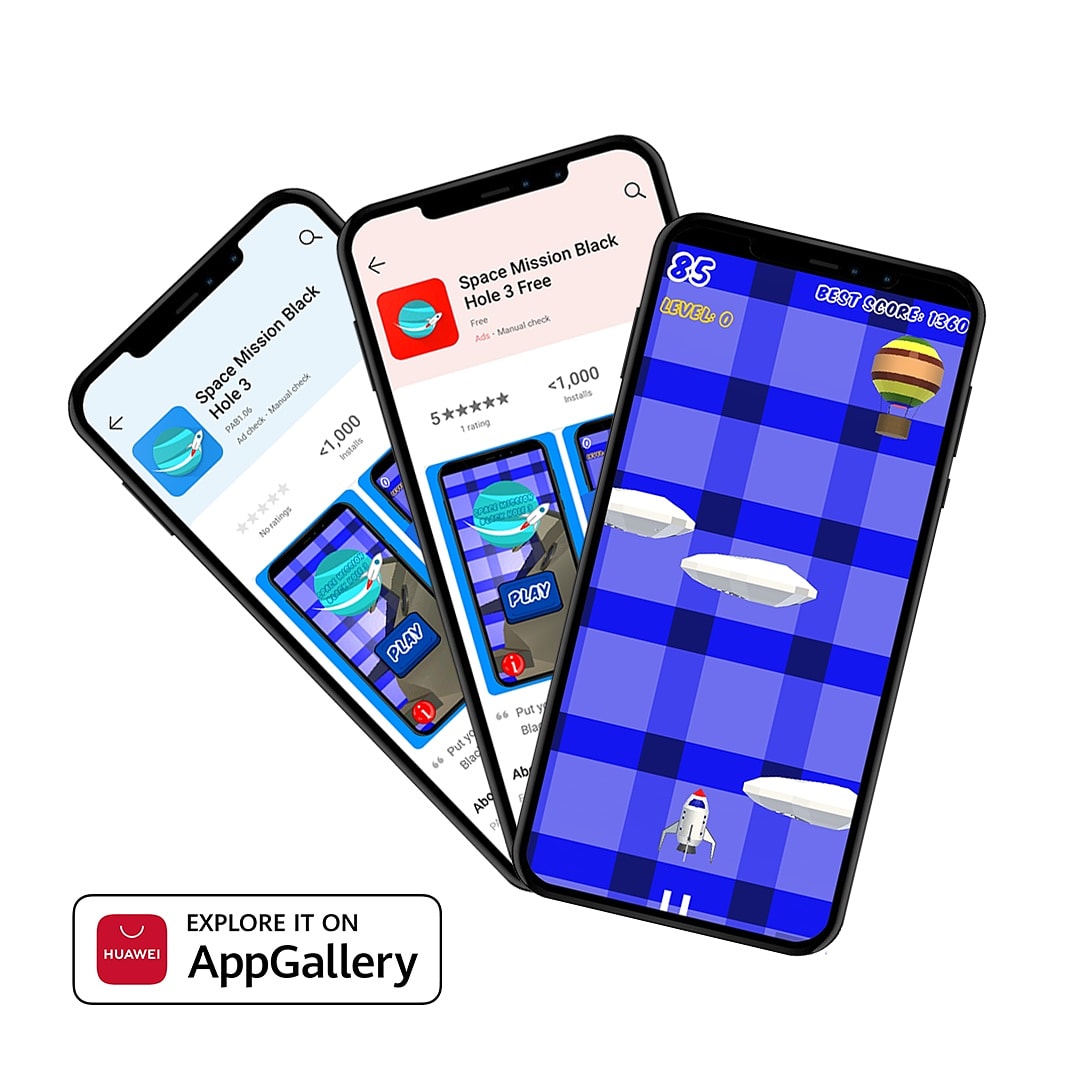 AdremIndieLab's tweet photo. Prueba Space Mission Black Hole 3🚀 disponible en AppGallery de Huawei y pon a prueba tus reflejos📱

Tags: #TeamHuawei! #gamedev #gamedeveloper #gamedevelopment #gamedevelopers #gameprograming #gameprogrammer #programmer #programming #programmingisfun #programmerlife https://t.co/2WR71pYHcT
