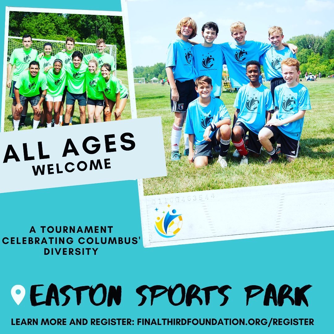CbusNationsCup's tweet photo. The Pandemic Sidelined Us in 2020. Let’s Come Together in 2021 to Celebrate Our City. 

On  August 29th, 2021 the 3rd Annual Columbus Nations Cup will take place at the Easton Sports Park. 

There we will celebrate the City’s ethnic, racial, religious and cultural diversity. https://t.co/7rUlNj4Ori