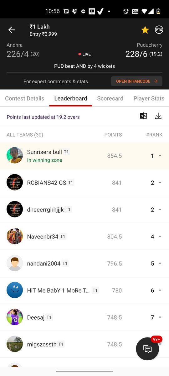 advance_pc's tweet photo. #SyedMushtaqAliT20
#pondicheryvictory
#sjackson
#capbeauty
#bullfire
#Again clean #sweap
#Bornexpert
1contest 1rank beauty of bull https://t.co/WiJOMLdGLD
