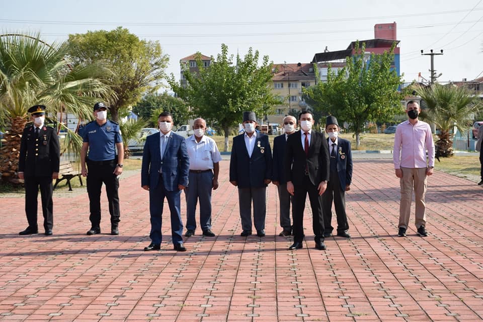 BorluGazi's tweet photo. “19 Eylül Gaziler Günü”  Münasebetiyle ilçemizde düzenlenen törene katılarak Gazilerimize şükranlarımızı ilettik.#EğitimdeKöprübaşı 
@mdikici45
@ziyaselcuk
@il_mem_45
@KoprubasMem
@BorluGazi https://t.co/OBOY60CyGW