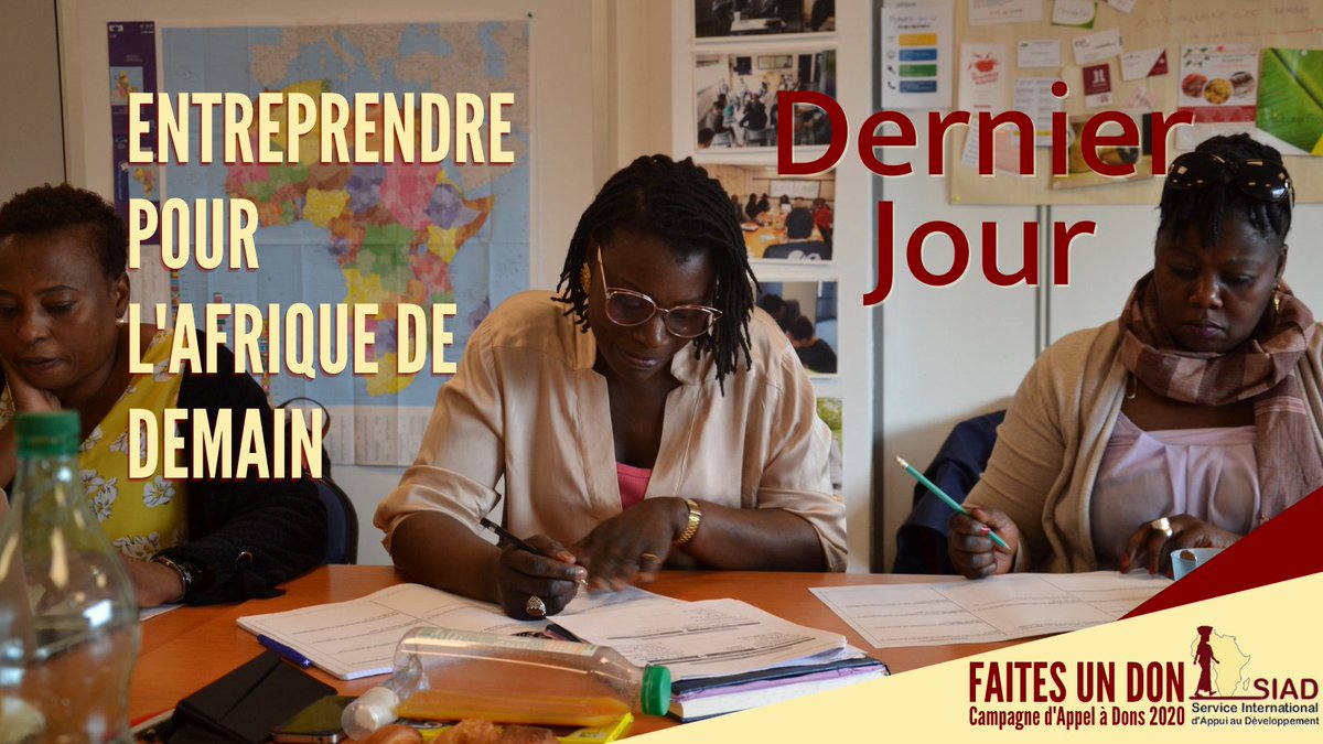 📣Notre campagne d'appel à don se termine aujourd'hui et nous comptons sur vous ! Afin de les mener à bien nos projets pour 2021 et pour poursuivre notre mission d'appui à l'entrepreneuriat d'impact nous avons besoin de votre aide ! 
➡ Pour faire un don : helloasso.com/associations/s…