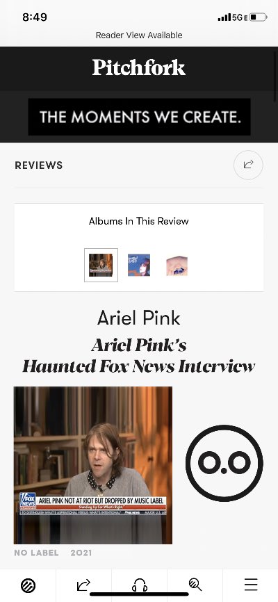 VeeR427's tweet image. Just listened to the new Ariel Pink; 0/10 would not recc. #arielpink #pitchfork