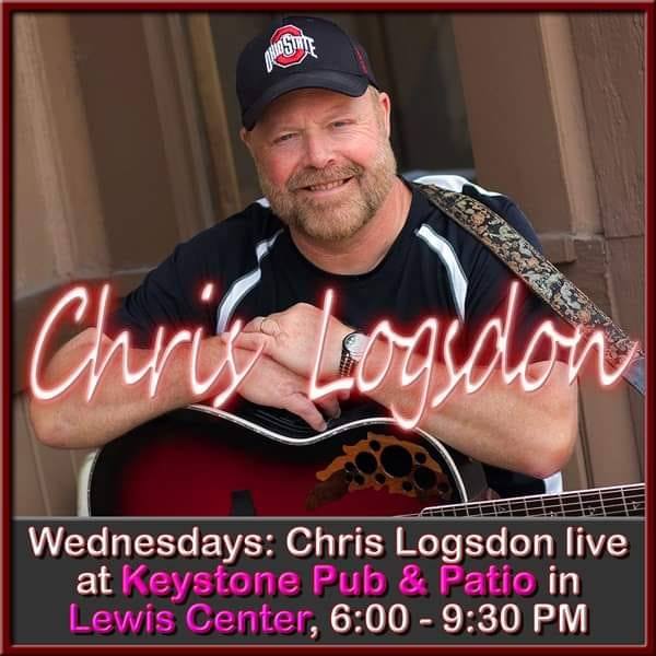 Every Wednesday Chris Logsdon starts at 6 pm! #ourkeytoagoodtimeismeasuredinpints #keystonelewiscenter #sportsbar #livemusic #lewiscenter
