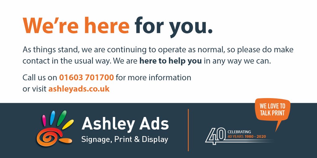 Ashley Signage, Print & Display tweet media