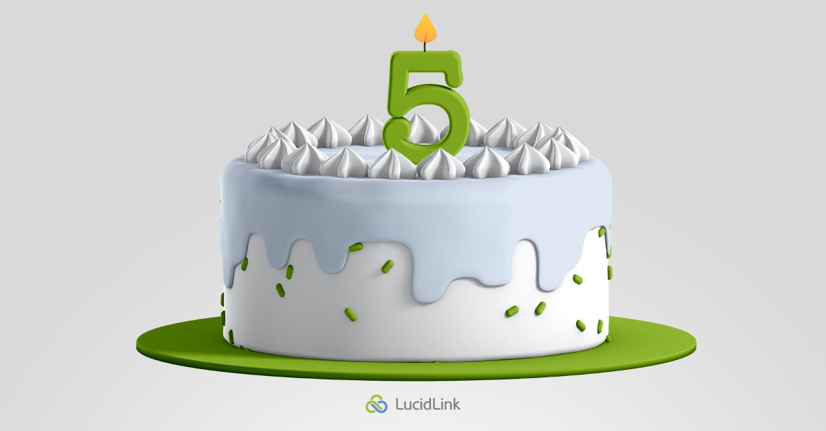 It's LucidLink's birthday! 🎉 🎂 On our special day, we're sharing our Core Values which have provided guidance and inspiration for everything we've done in the past 5 years. lucidlink.com/core-values/