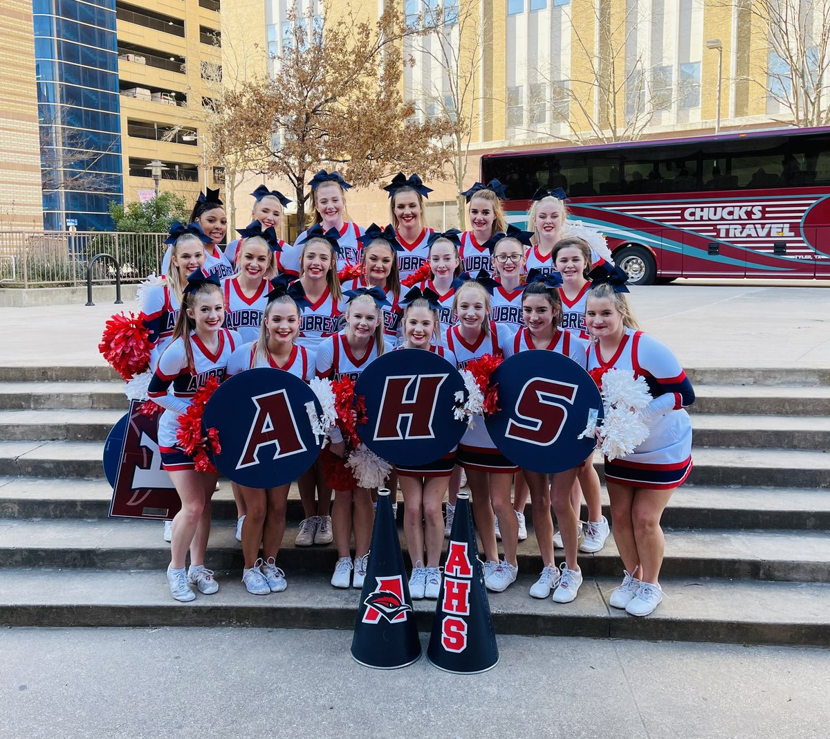 AHS_Cheer1's tweet photo. Good Luck AHS Cheerleaders!! #uilspiritstatechampionships https://t.co/8l1TdwMjEw