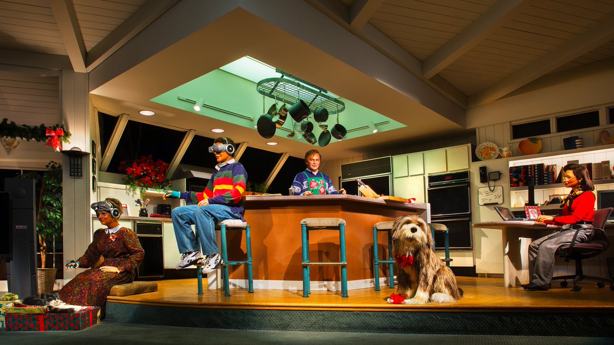 DisneyD23's tweet photo. It's a great, big, beautiful tomorrow... today! Walt Disney's Carousel of Progress debuted at @WaltDisneyWorld on this day in 1975. https://t.co/OA0OO19RSi