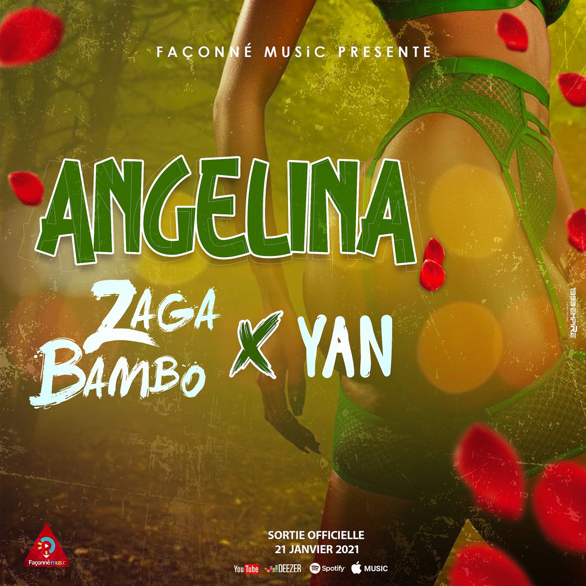 Tenez vous prêts, on relance la machine avec #ANGELINA. Sortie Officielle 21 janvier. Informez les autres on relance le mouvement...

👉youtu.be/nt4C20bMkYs

#ZagaBambo #FaçonnéMusic