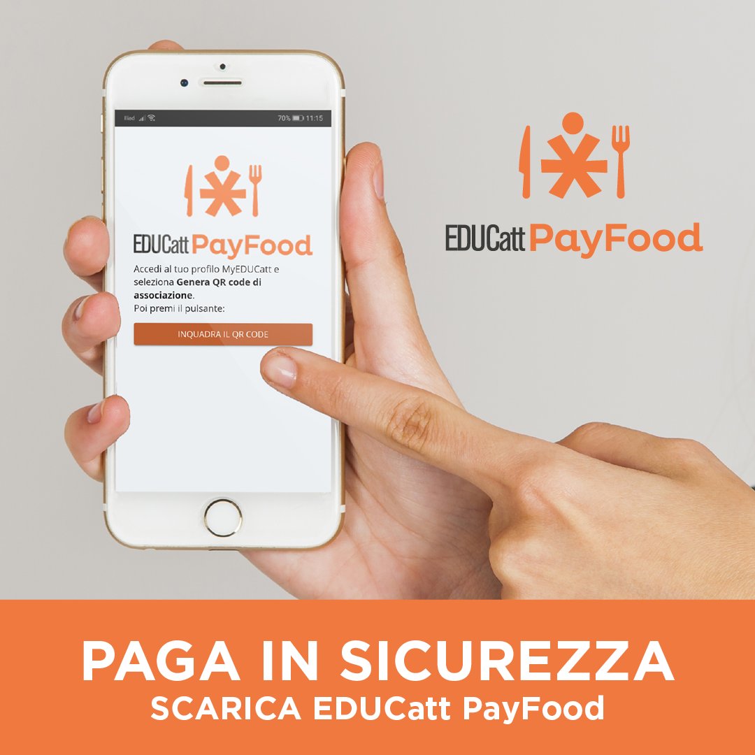 I nuovi aggiornamenti e le nuove funzioni della APP Payfood per un accesso sicuro e smart alle nostre mense EDUCatt

educatt.unicatt.it/educatt-2937.h…