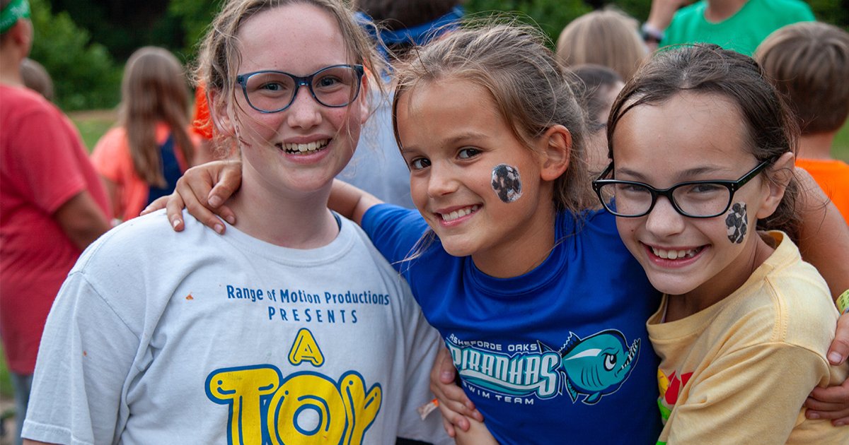 Happy Friday! What's your favorite part of camp?