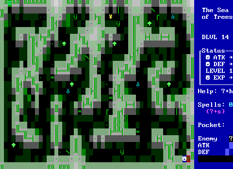 ZZTers like  @Kaikairos and Lancer-X have pushed the limits with unmodified ZZT creating impressive dungeon crawls both procedurally generated and thoughtfully constructed