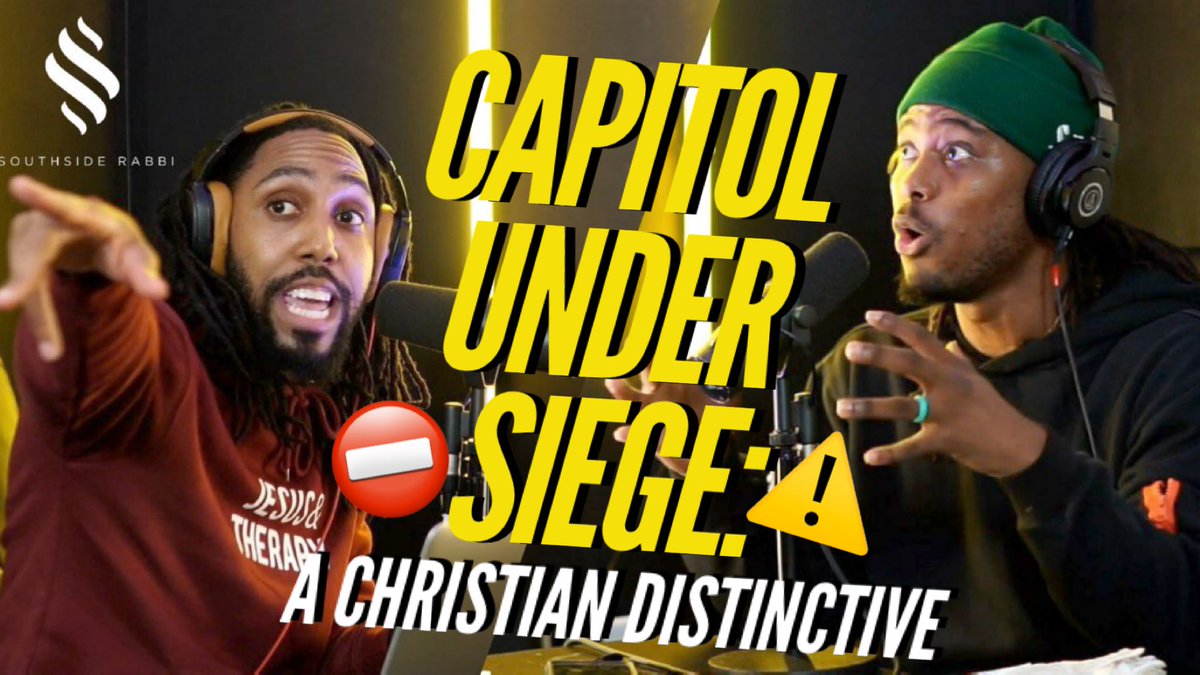 SouthsideRabbi's tweet photo. NEW EPISODE ALERT!!!!

“Capitol Under Siege: A Christian distinctive” 

https://t.co/W8zAq13WR2 https://t.co/c31P29hios