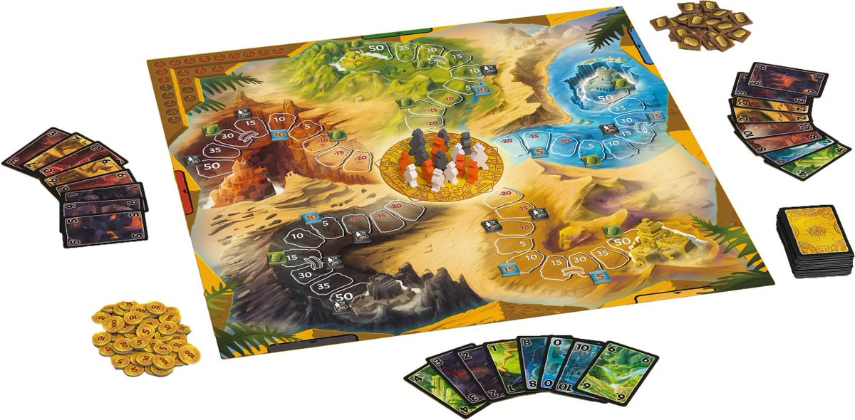 BoardGameBucket's tweet photo. Are you ready to join the adventure to find five forgotten cities? 
What do you like about Lost Cities?
⠀
Check out:⠀⠀
@KosmosGamesUK 
https://t.co/5mJbey8fOj
⠀
Photo: 📸 @KosmosGamesUK 
⠀⠀
@BoardGameBucket 
⠀⠀
#lostcities #tabletop #boardgame #strategygame https://t.co/OoBYGLyQmq