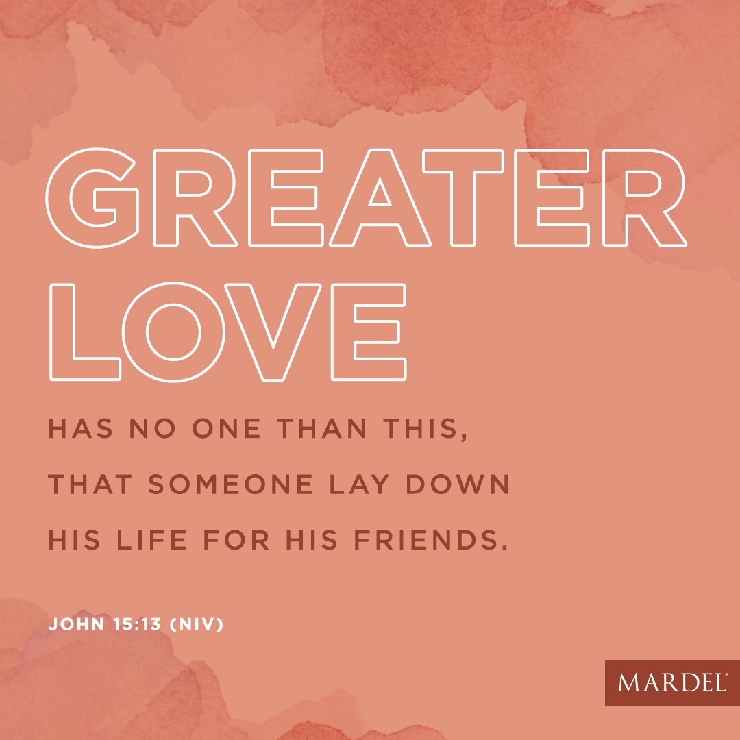 "Greater love has no one than this, that someone lay down his life for his friends." John 15:13 (NIV) #friendship #christian #sacrifice https://t.co/1zpxXCIpXY
