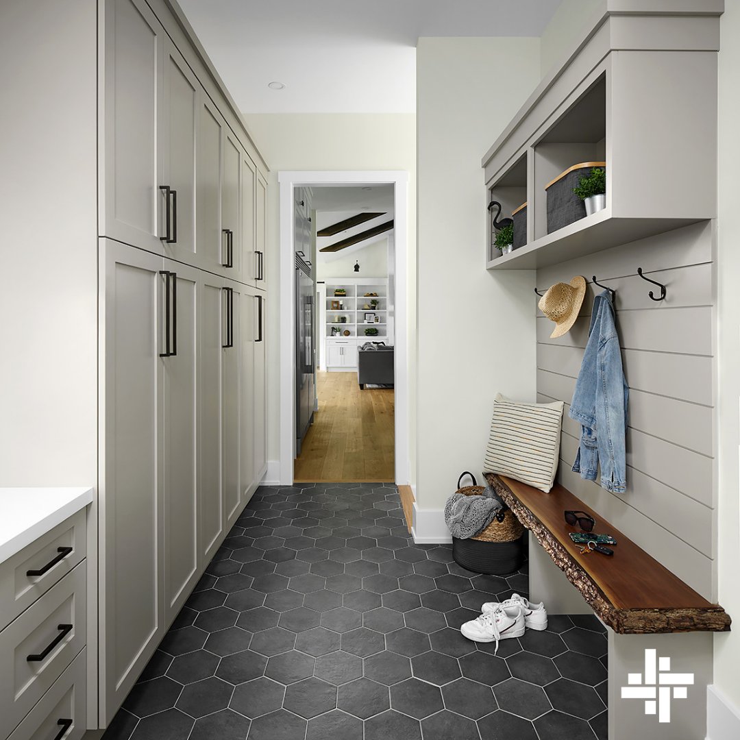 Fraser_Decor's tweet photo. If you have the space, a mud room is one of the most useful rooms in a home.  A dedicated spot for all of the bits and pieces required for day-to-day living is invaluable, and even better if it can all be neatly housed behind closed doors!  ⁠
⁠ https://t.co/iY4HyPt10x