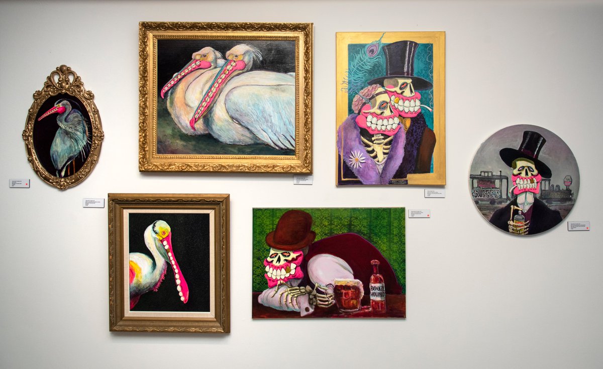 StreetArtAtlas's tweet photo. GIGGLEMUG the fabulous exhibition from 
@onlysweettoof X #hegeskundberg @BSMTSPACE 

Virtual Tour till 17th Jan 2021. All available artworks
https://t.co/gmn8hhnNBC

#BSMTspace #Sweettoof #UrbanArt #SupportArt https://t.co/2Yix72CeYY