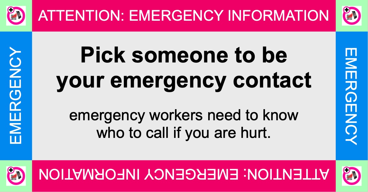 CallMeForHelpUK's tweet image. simple to use, time saving emergency contact label.
#emergency #emergencyalert #qrcode #scanning