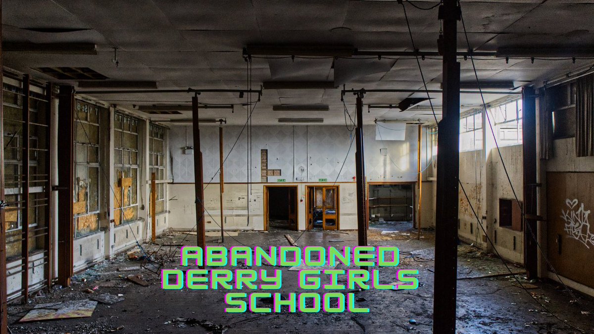 ExpireUrbex's tweet photo. New video! We explore inside the abandoned school from the Derry Girls TV series! #urbex #urbanexplorer #donegal #derry #derrygirls #ireland #northernireland #abandonedschool 

https://t.co/HHQm7Uf3Nl https://t.co/UyQRMCklsp