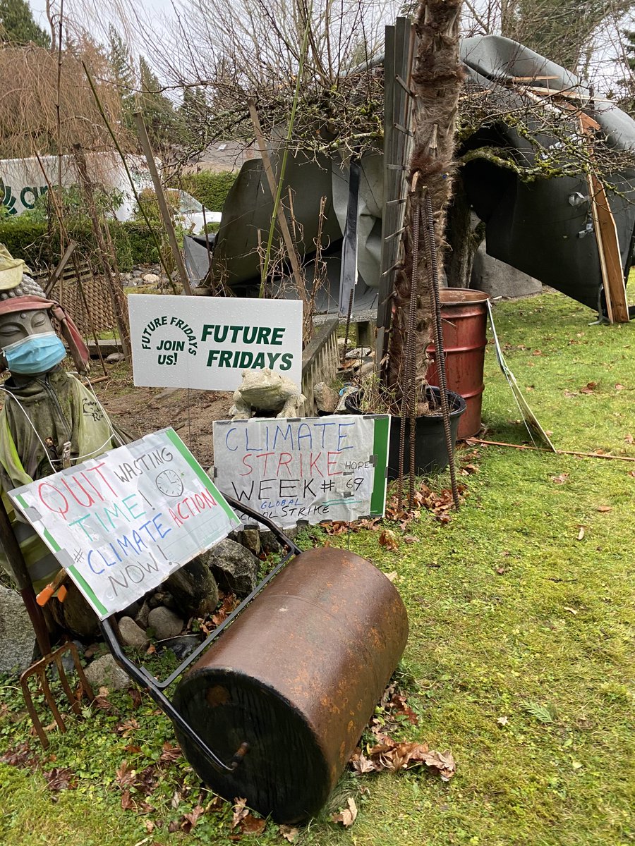 AGreen4BCGreens's tweet photo. #ClimateChangeIsReal 2nd extreme weather event in 6 months. Roof came off in one piece! Flew 80 feet into the apple tree.
@FFFHope #HopeClimateStrike week 69! https://t.co/XOPnFxGw8t