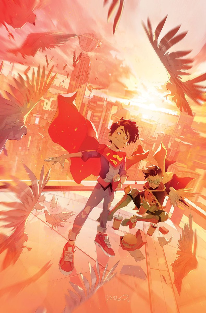 SimoneDiMeo_'s tweet image. My variant cover for Challenge of the Super Sons #1 
Out this April! 

A lot of fun! 
Thanks @DCComics