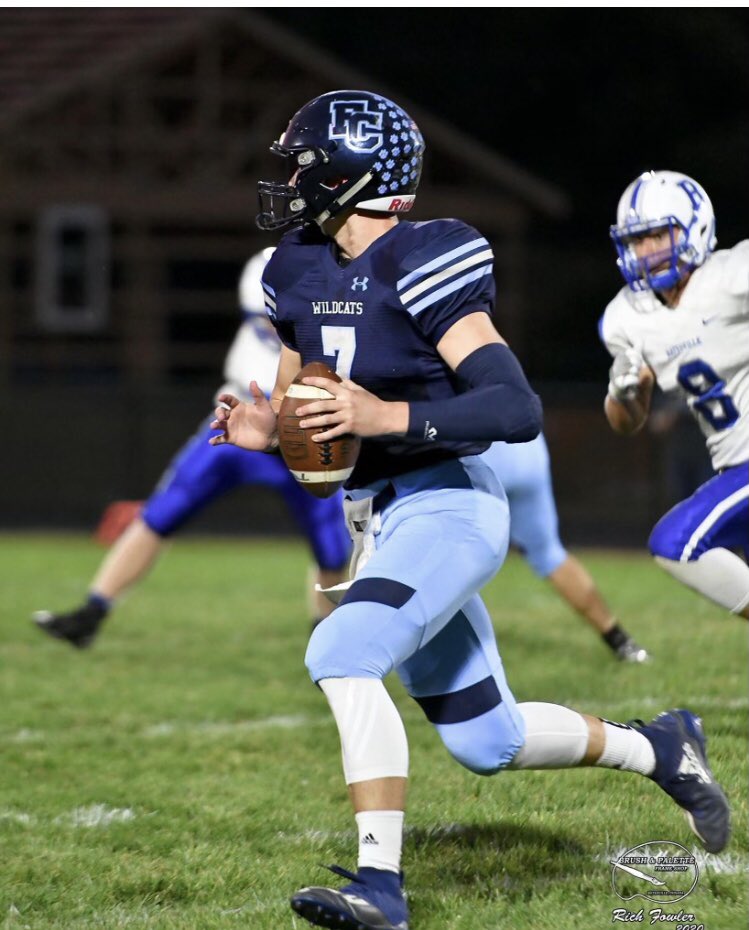 wesgillmanfc's tweet photo. Offensive MVP - Adam Kelly Jr. 687yds Rushing, 1108yds Passing, 22 Total TDs. All in just 9 games! Great Leader. Tremendous work ethic. https://t.co/ZuM8xEzJxU