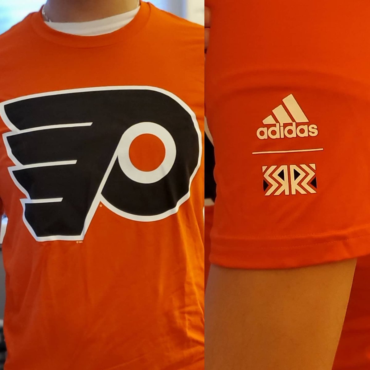 SnowTheGoalie's tweet image. 🚨Reverse Retro Giveaway🚨 We&apos;re giving away SIX @NHLFlyers RR moisture-wicking blend T-Shirts. To enter, follow &amp;amp; retweet. Bonus entries for following each of the following on Twitter/Instagram:
@SnowTheGoalie @AntSanPhilly @JoyOnBroad 
Facebook: FB.com/SnowTheGoalie
#Flyers