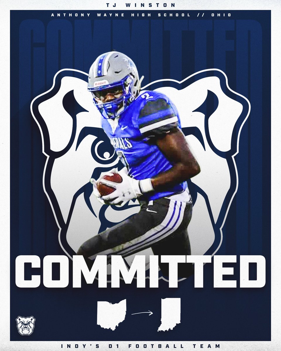 TJWinston3's tweet photo. COMMITTED 🔵🐶⚪️ GODAWGS!! @ButlerUFootball @AWHSFootball @CoachPlum_ @t_marty7 #GoDawgs https://t.co/e52Sl6sqQZ