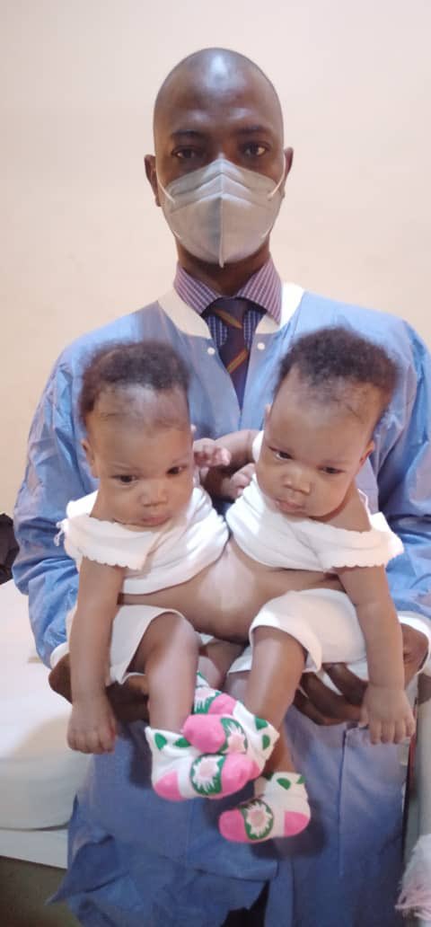 Heartwarming news of the successful separation of conjoined female twins at the University of Ilorin Teaching Hospital (UITH), yesterday. Can anyone pls confirm that these photos circulating on social media are from that surgery?